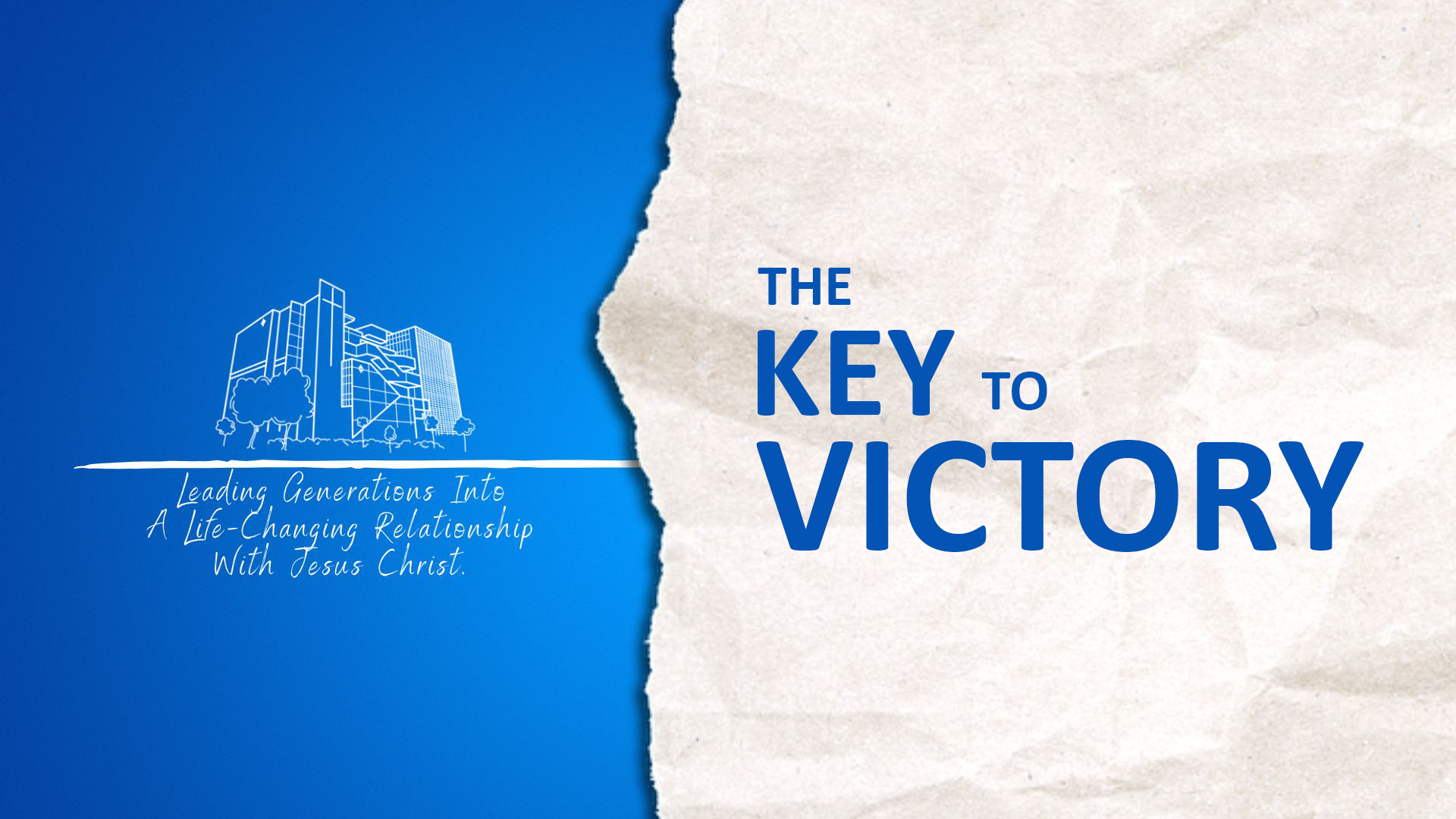 The Key to Victory sermon thumbnail for Gospel Light Christian Church